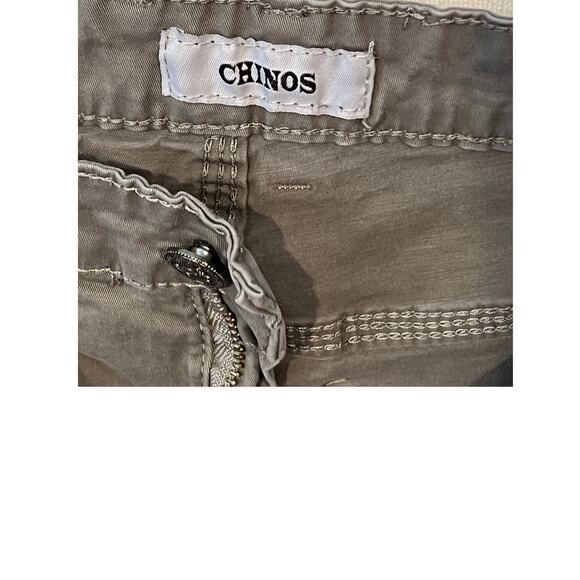 Chinos Flat Front Tan Chinos 30x28 - Picture 3 of 5